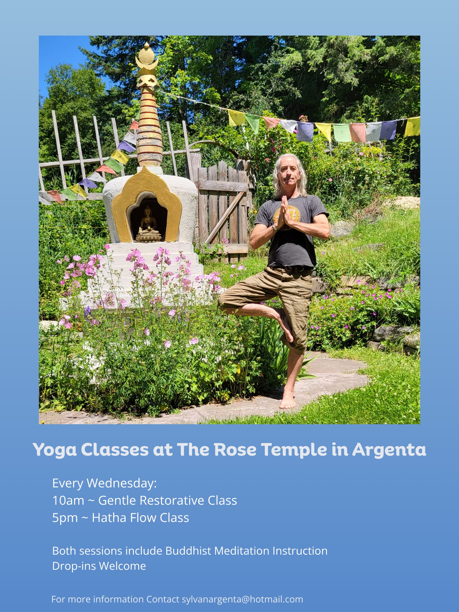 Yoga at the Rose Temple